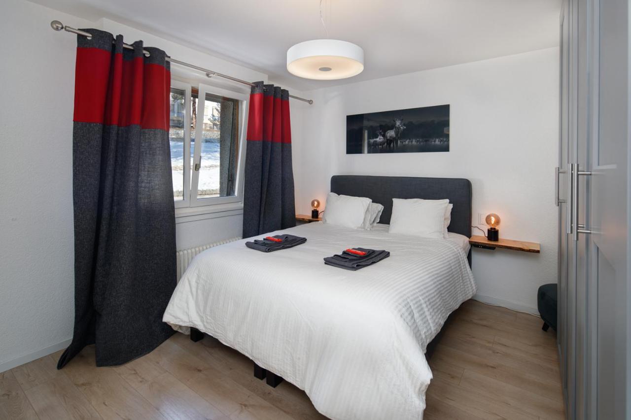 Magnifique Appartement Proche Du Centre Et Du Ski Crans-Montana Eksteriør billede