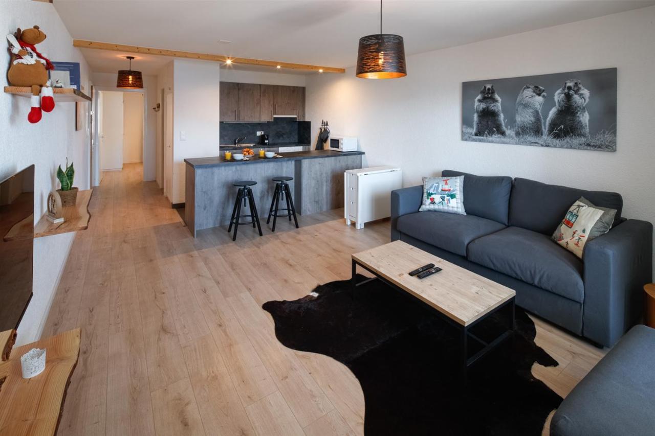 Magnifique Appartement Proche Du Centre Et Du Ski Crans-Montana Eksteriør billede
