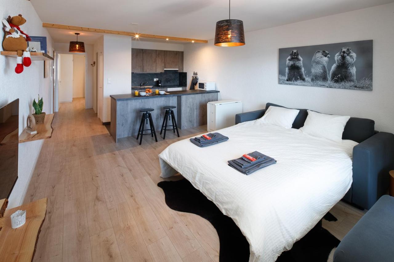 Magnifique Appartement Proche Du Centre Et Du Ski Crans-Montana Eksteriør billede