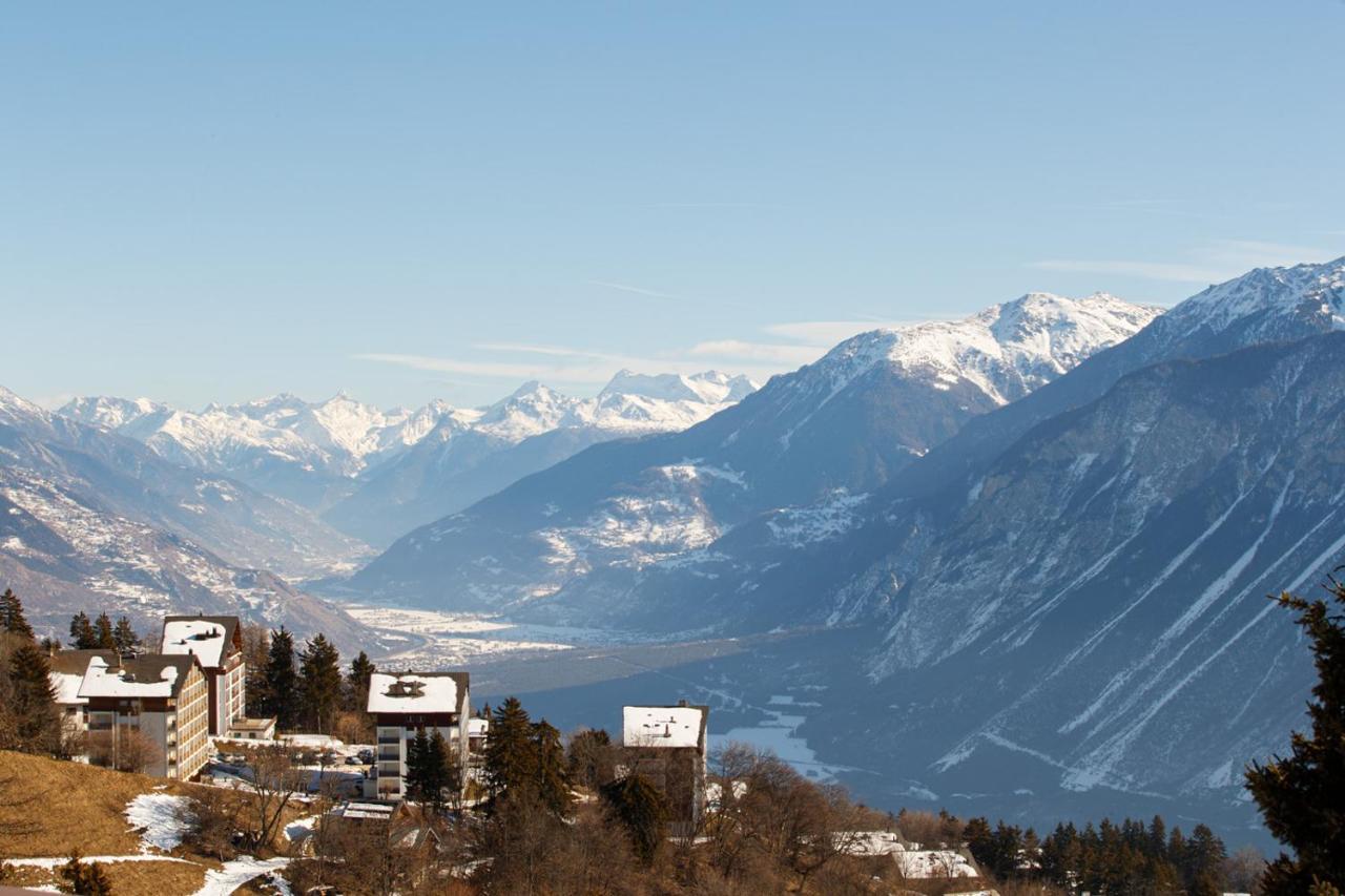 Magnifique Appartement Proche Du Centre Et Du Ski Crans-Montana Eksteriør billede